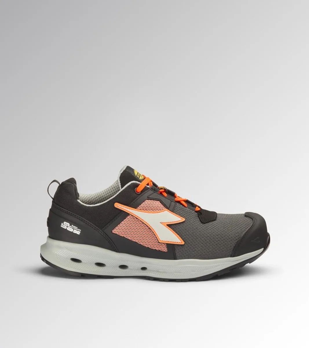 GLOVE A.BOX LOW GH S1PS BLACK/ORANGE FLUO de Diadora Utility, Noir, Orange fluo, 42 – image du produit