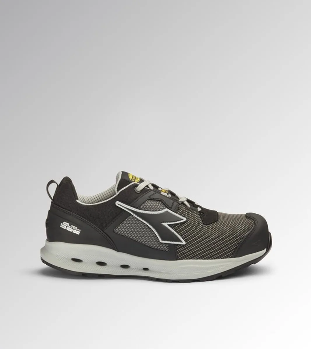 GLOVE A.BOX LOW GH S3S STEEL GRAY/BLACK de Diadora Utility, Steel gray, Noir, 48 – image du produit