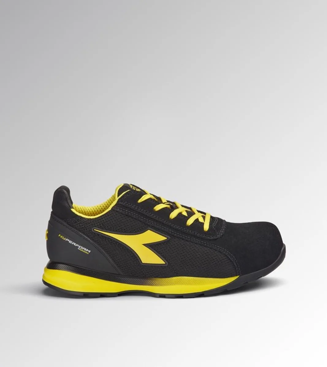 GLOVE HYPER LOW S1PS FO HRO SR ESD BLACK fra Diadora Utility, Sort, 35 – produktbillede