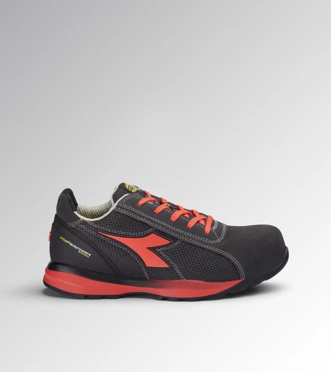 GLOVE HYPER LOW S1PS FO HRO SR ESD STEEL GRAY fra Diadora Utility, Steel gray, 36 – produktbillede