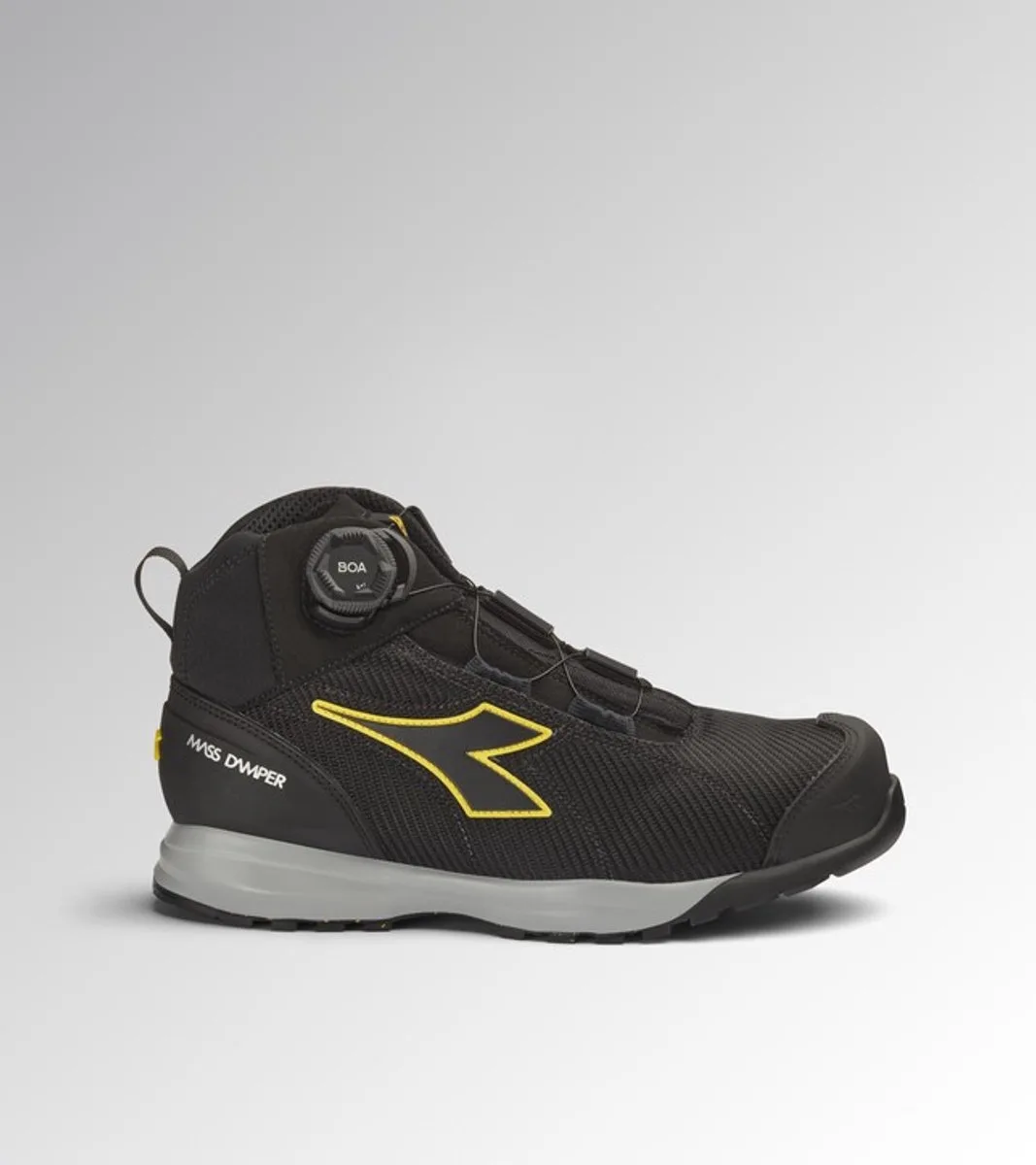 GLOVE MDS BOA MID S3S FO HRO SR SC black van Diadora Utility, Zwart, 48 – productafbeelding