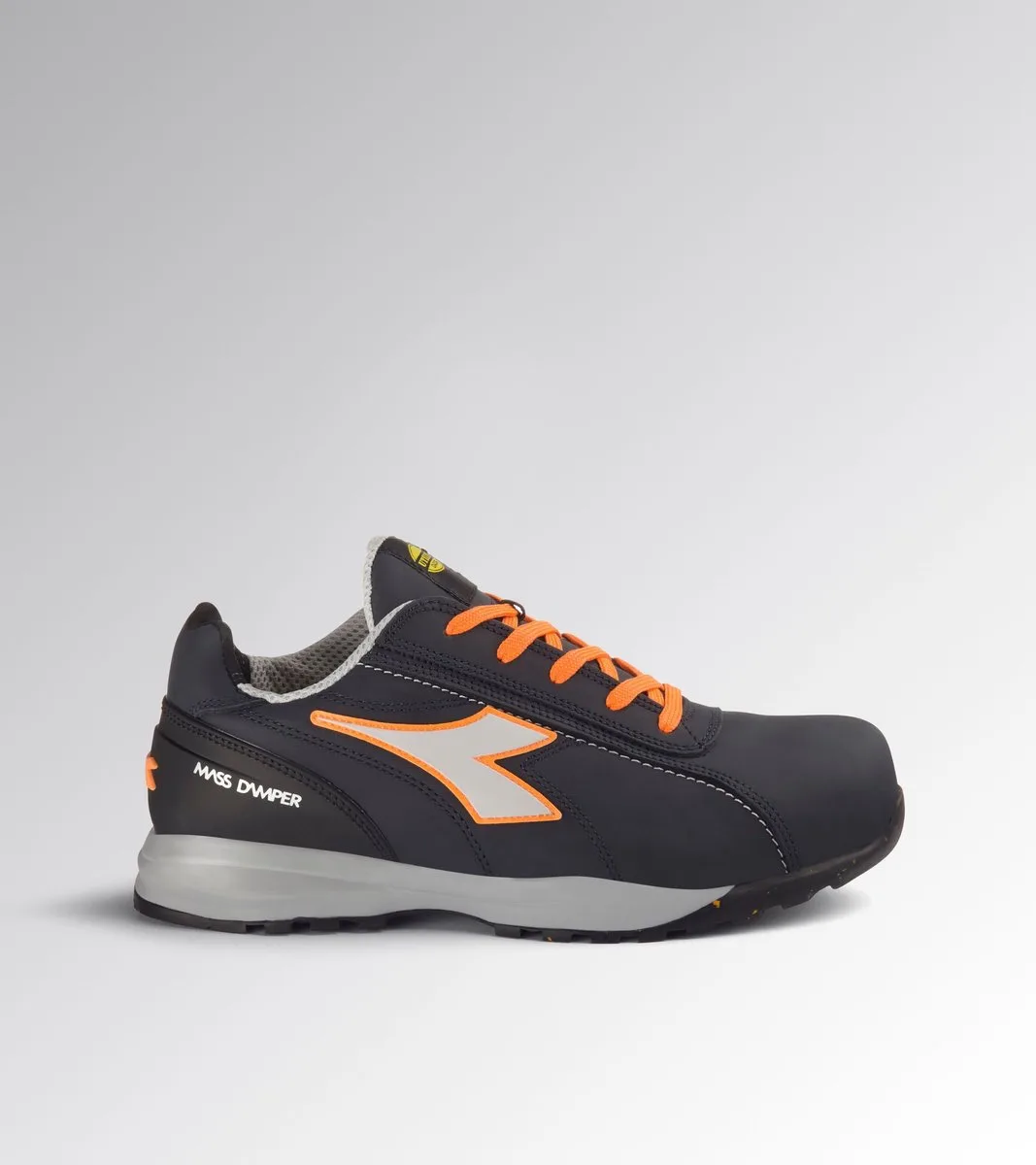 GLOVE MDS LOW S3S FO SR D. Navy/F. Orange de Diadora Utility, Donker navy, Fluo-oranje, 35 – image du produit