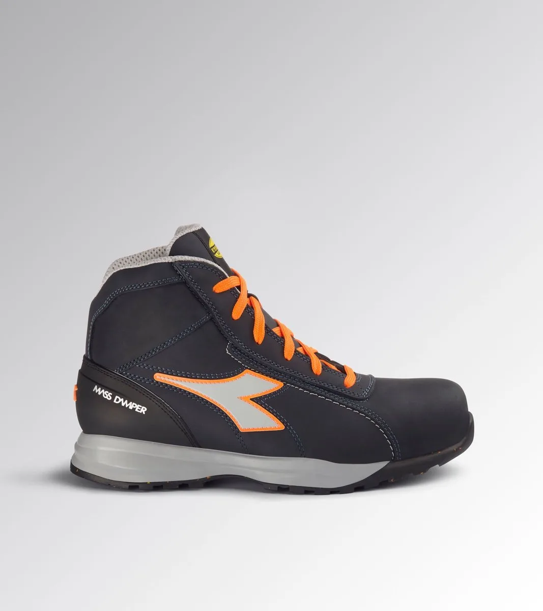 GLOVE MDS MID S3S FO SR D. Navy/F. Orange von Diadora Utility, Donker navy, Fluo-oranje, 35 – Produktbild