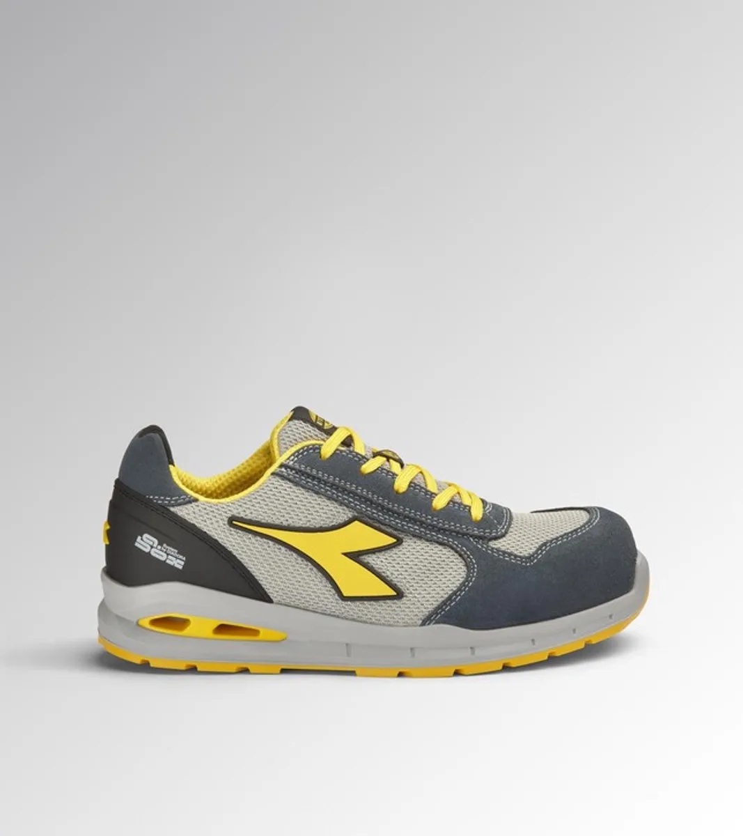 RUN A.BOX LOW S1PS FO SR BLUE COSMOS/ALUMINUM de Diadora Utility, Blue cosmos, Aluminum, 35 – image du produit