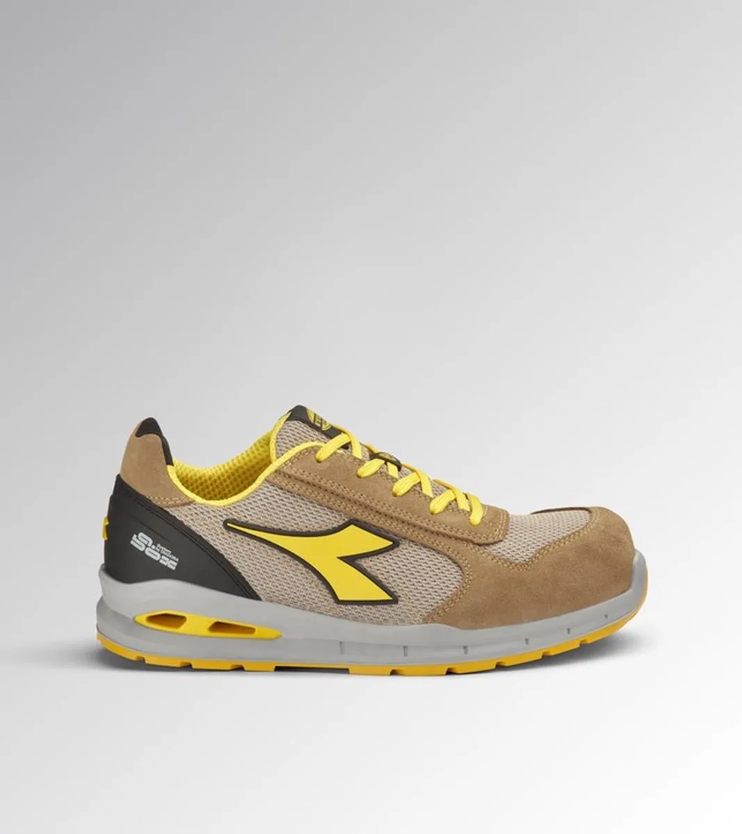 RUN A.BOX LOW S1PS FO SR T. Brown/MR. gray de Diadora Utility, Tobacco brown, Moon rock gray, 35 – image du produit