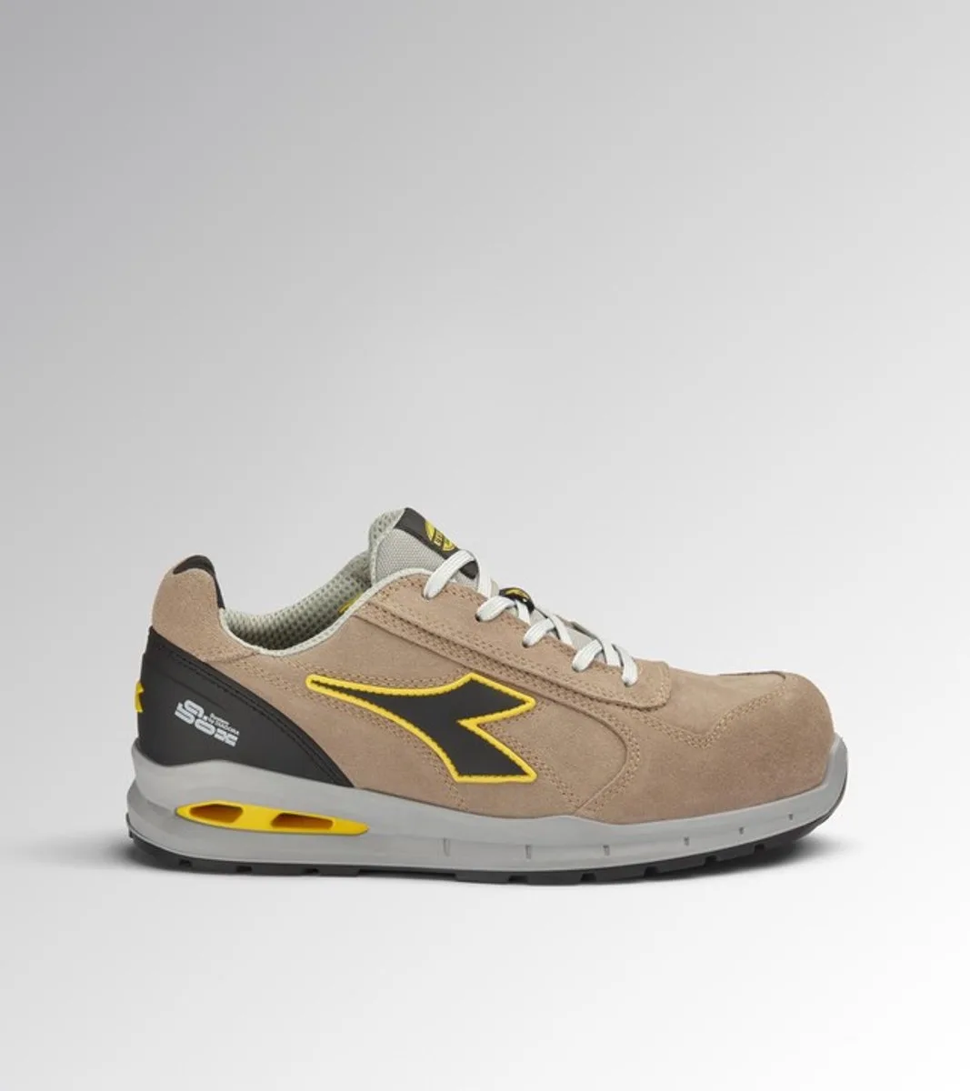 RUN A.BOX LOW S3S FO SR MR. gray/MR. gray från Diadora Utility, Moon rock gray, 45 – produktbild