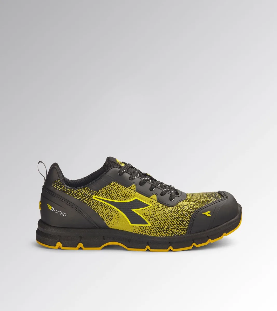 RUN ATOM EVO LOW S3S YELLOW UTILITY/BLACK de Diadora Utility, Yellow utility, Noir, 49 – image du produit