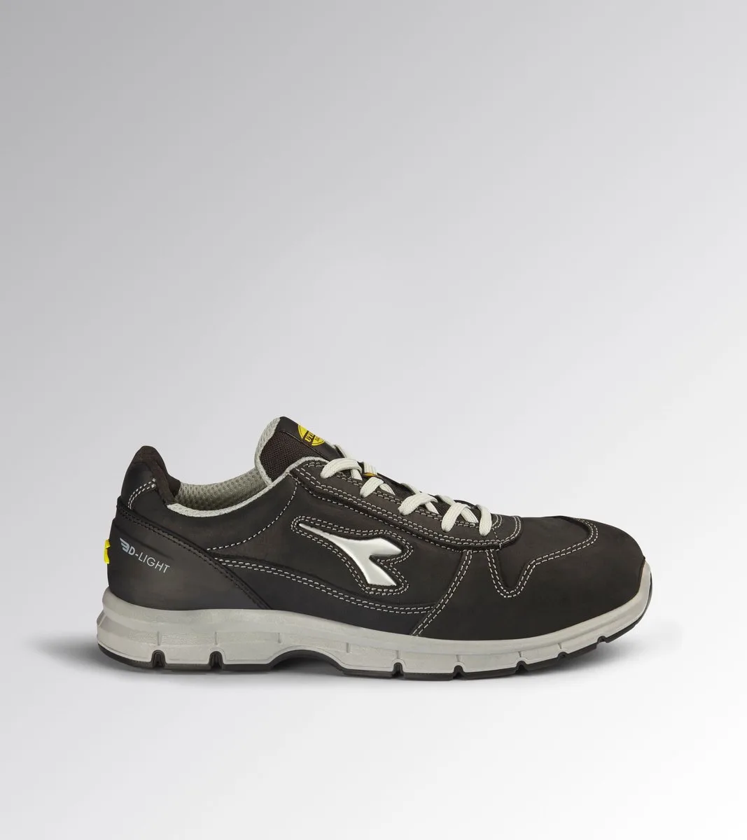 RUN LOW S3S FO SR BLACK fra Diadora Utility, Sort, 39 – produktbillede