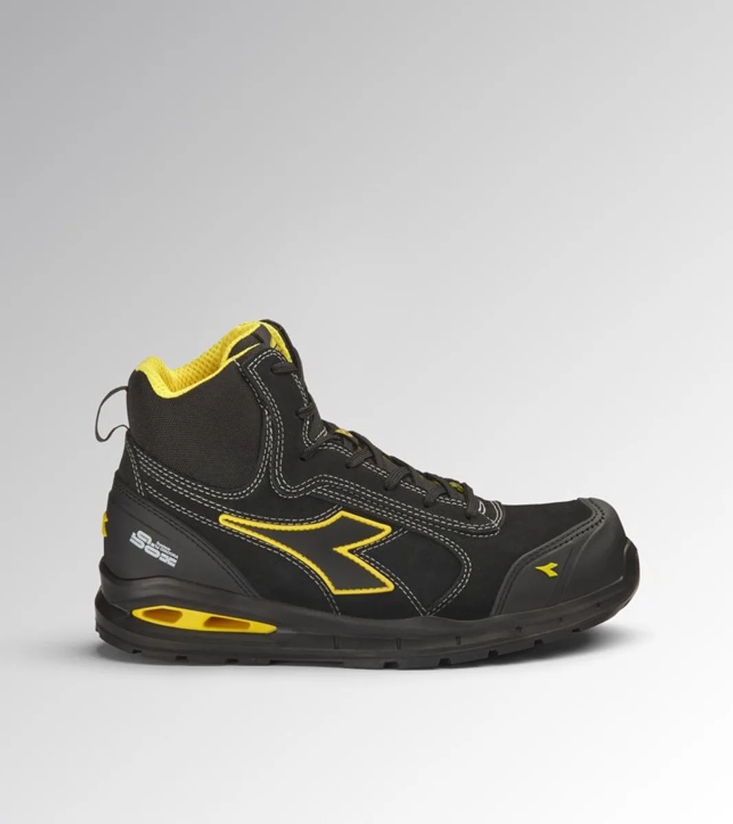 Run Net Airbox Master Mid Werkschoen by Diadora Utility, Black – product image