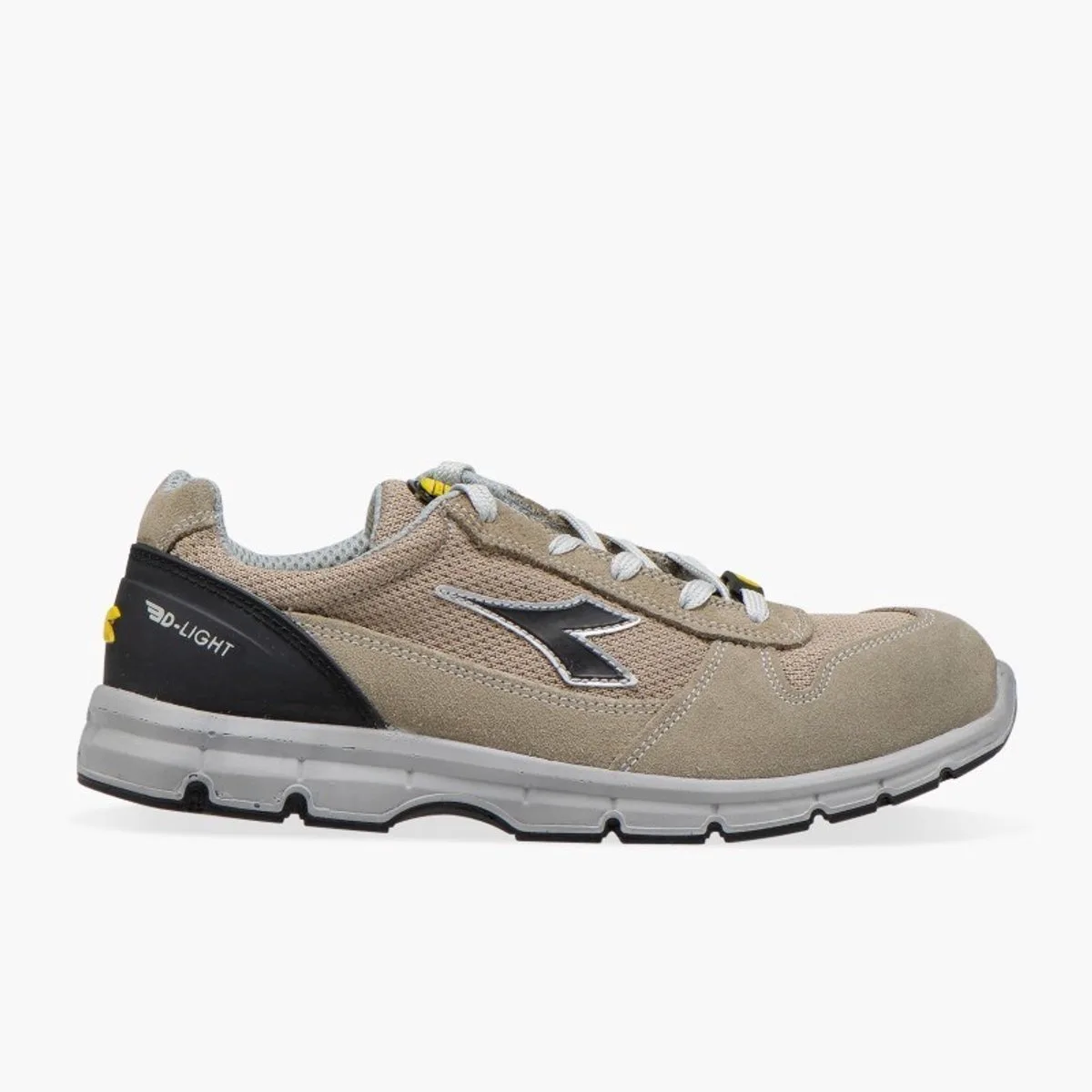 RUN TEXT LOW S1PS FO SR SAND/SAND van Diadora Utility, Zand, 47 – productafbeelding