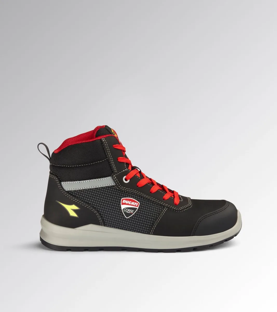 Speedy Race s3s fo sr sc mid black/gray de Diadora Utility, Noir, Gris, 40 – image du produit