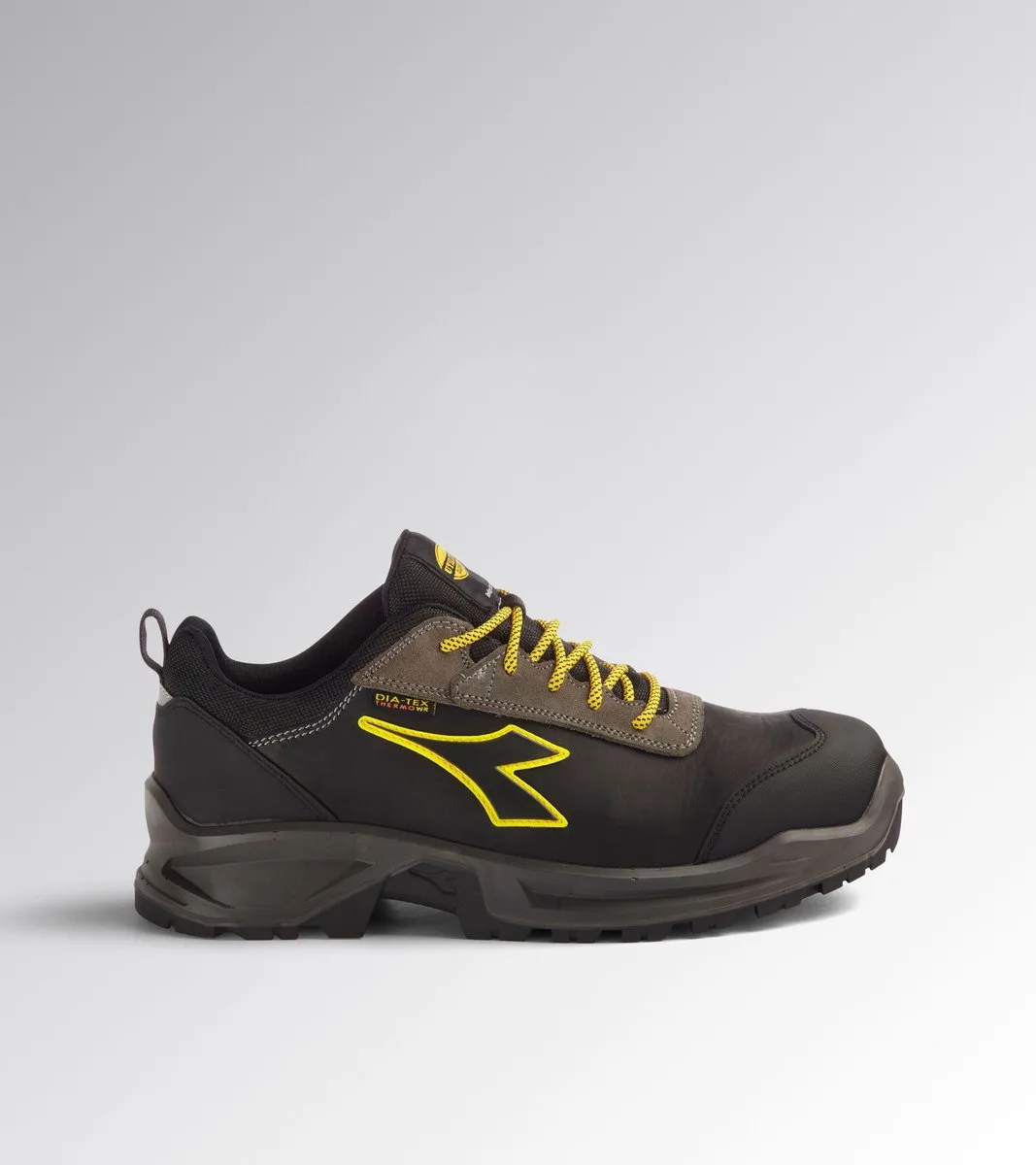 SPORT DIATEX LOW S7S FO CI SR BLACK/STEEL GRAY de Diadora Utility, Noir, Staalgrijs, 35 – image du produit