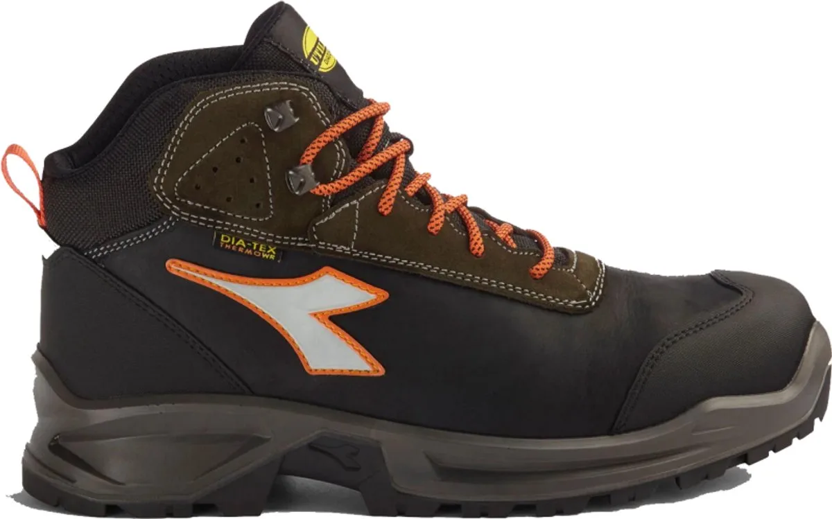 SPORT DIATEX MID S7S FO CI SR BLACK/GREEN RAGE de Diadora Utility, Noir, Green rage, 46 – image du produit