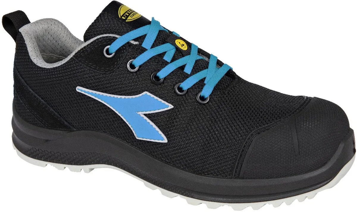 THUNDER LOW S1PS FO SR SC ESD BLACK/BLUE TINT von Diadora Utility, Schwarz, Blue tint, 36 – Produktbild