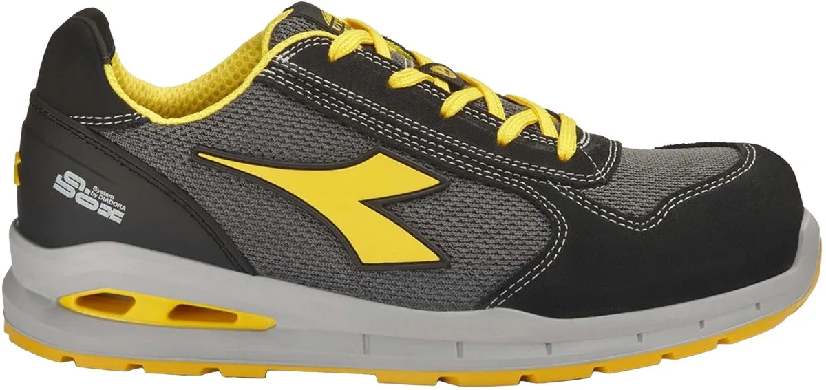 werkschoenen laag S1PS 182526 van Diadora Utility, Zwart, Antracietgrijs – productafbeelding