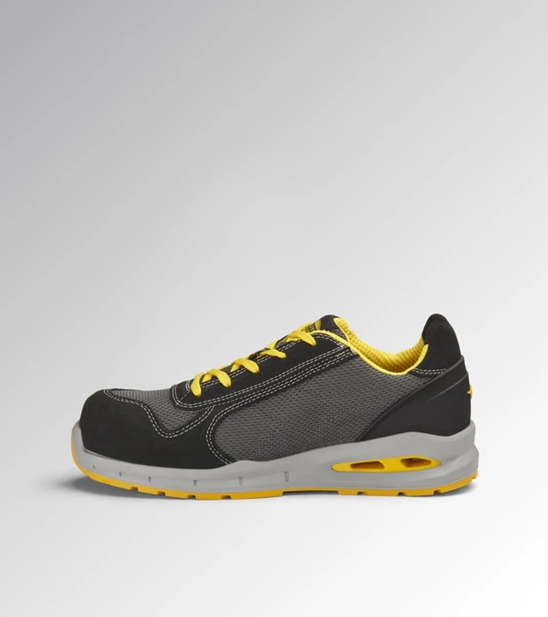 werkschoenen laag S1PS 182526 van Diadora Utility, Zwart, Antracietgrijs – productafbeelding