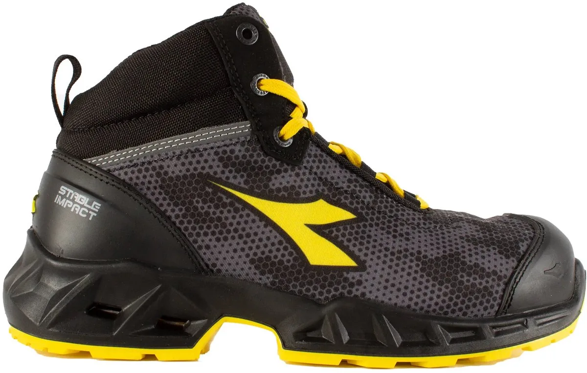 werkschoenen S3S SRC ESD 181157 de Diadora Utility, Noir, Gris – image du produit