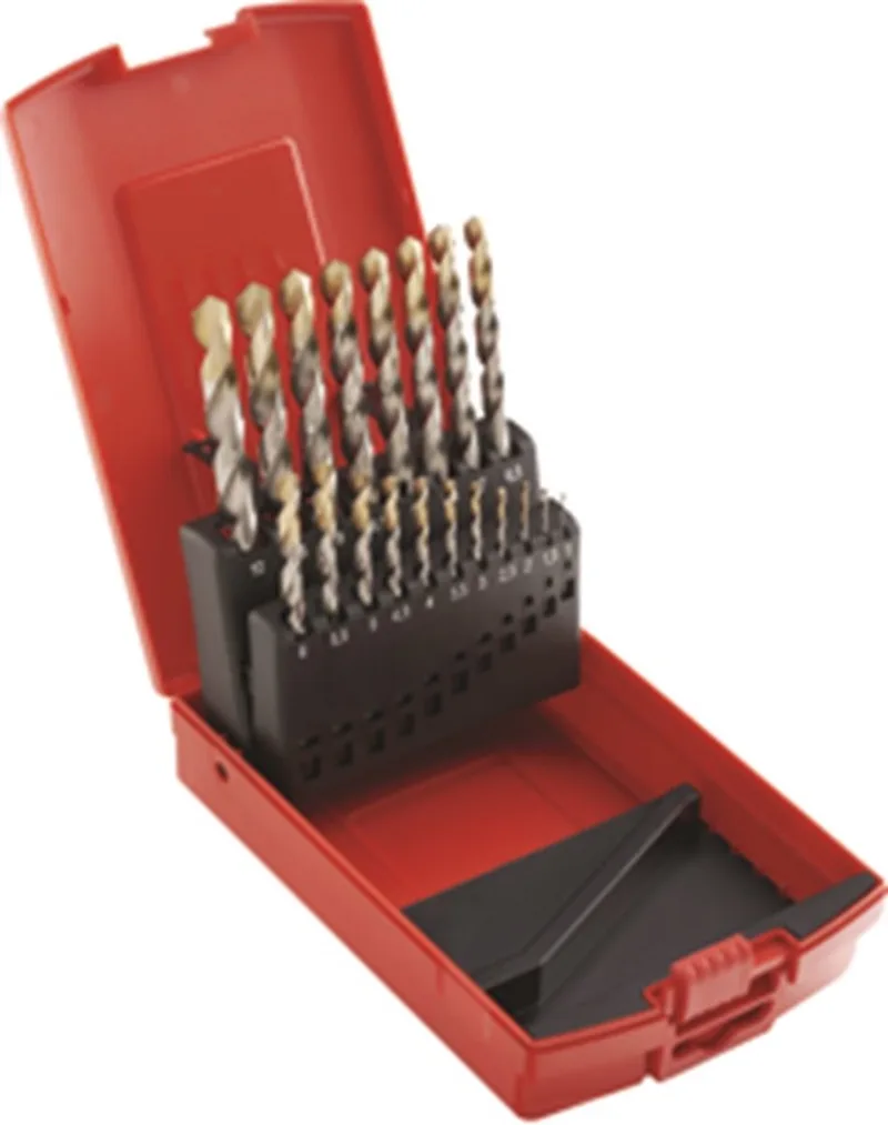 A095201 19-delige HSS-TiN Borenset - Cilindrisch - 1-10mm van Dormer – productafbeelding