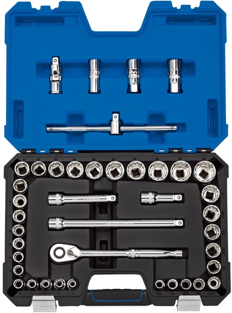 doppenset - 1/2 inch - metrisch en Inch - 41-delig de Draper – image du produit