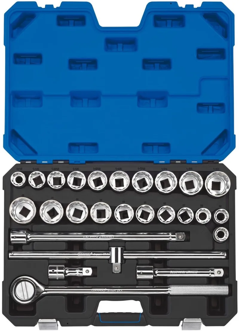 doppenset - 3/4 inch - metrisch en Inch - 26-delig van Draper – productafbeelding
