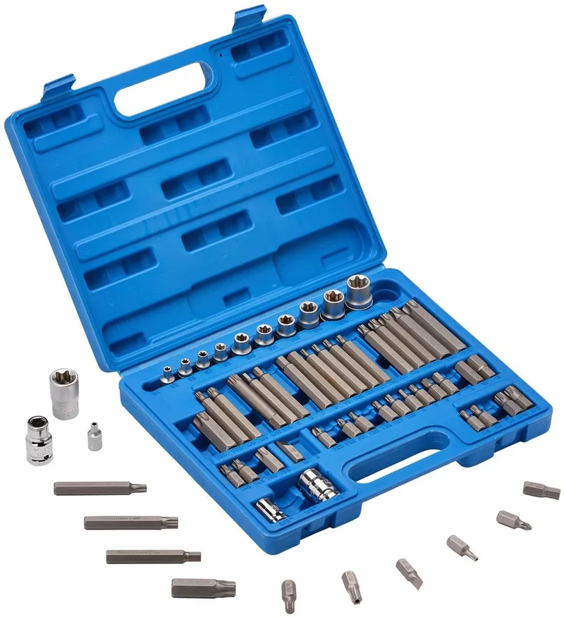 Draper 1/2"+3/8" dop- en bitset in koffer, 61-delig de Draper – image du produit
