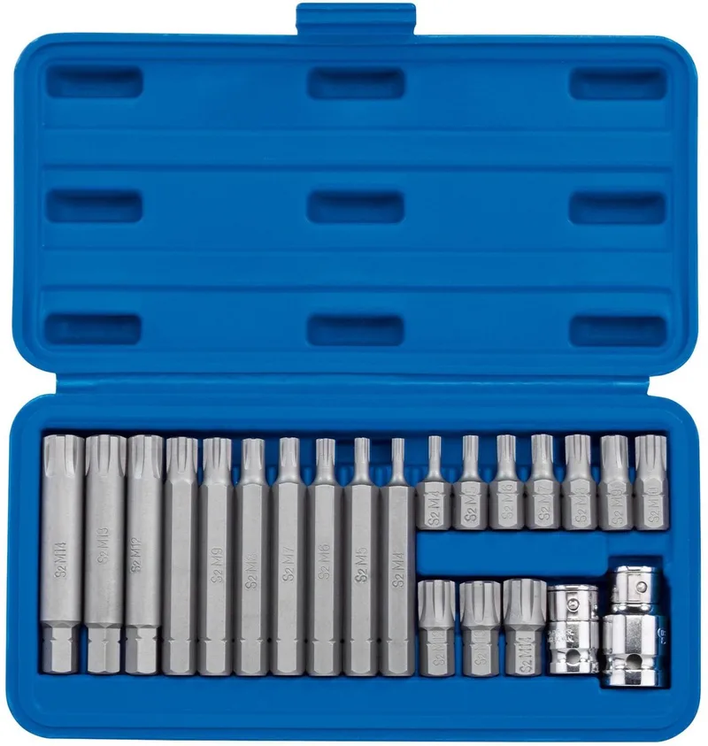 Draper 1/2" Bitset Ribe in koffertje, 22-delig van Draper – productafbeelding