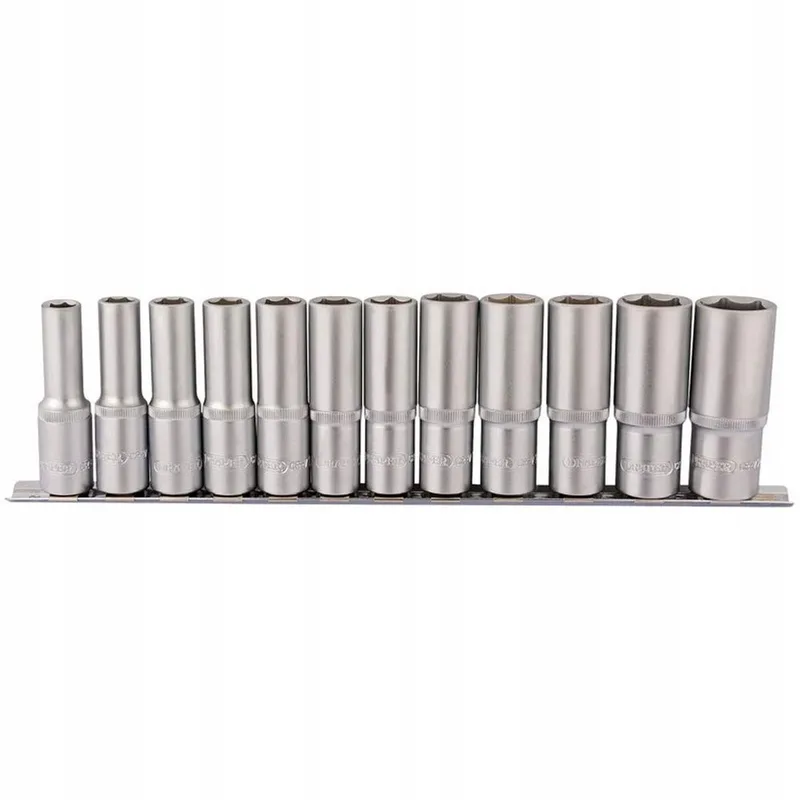 Draper 16403 1/2" metrische dopsleutelset, 12-delig, op metalen rail by Draper – product image