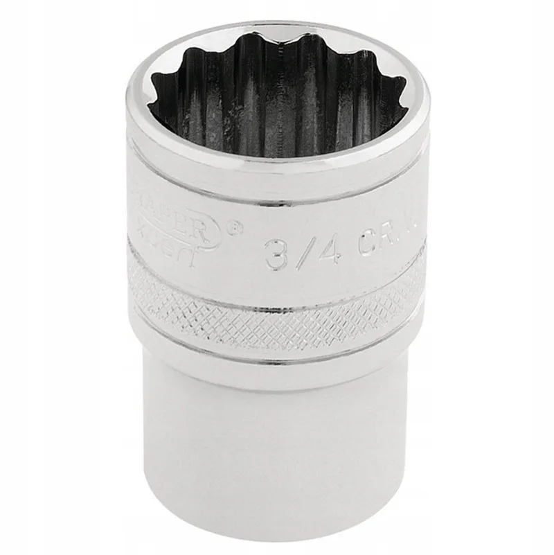 Draper 3/4" & 1/2" 12-zijdige dopsleutel, chroom-vanadiumstaal van Draper – productafbeelding