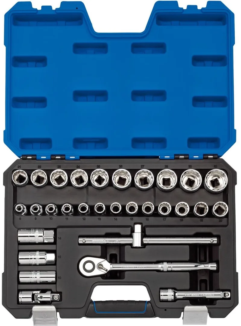 Expert 1/2" Doppenset + bougiedoppen, 30-delig van Draper – productafbeelding