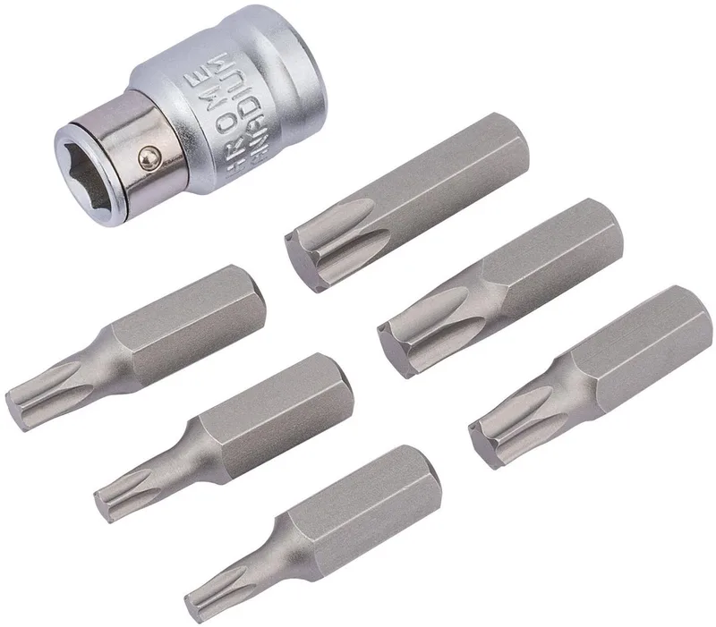 Expert TX-STAR® 3/8" Torx bit- en bithouderset, 7-delig van Draper – productafbeelding