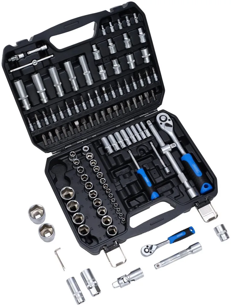 HI-TORQ® 1/4" & 1/2 Doppen- & Bitset, 110-delig van Draper – productafbeelding