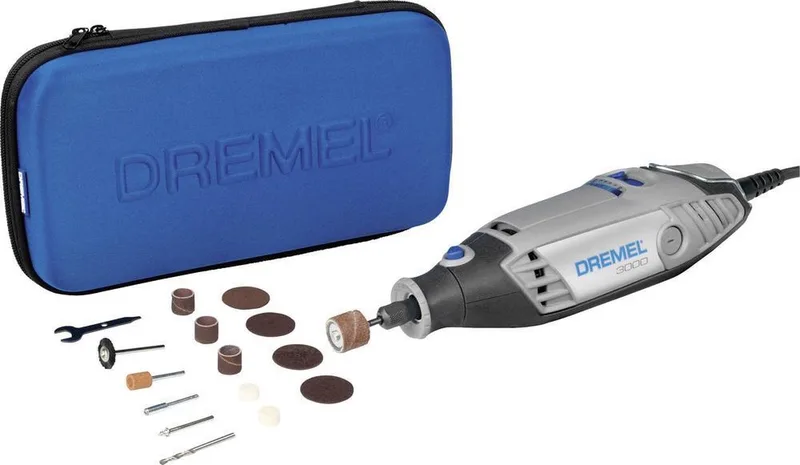 3000 Multitool - Roterend - 130 W - Met 15 accessoires en etui van Dremel – productafbeelding 1 van 6