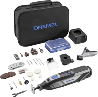 8240-3/45 Multitool - Inclusief 12 V Li-Ion Accu (2.0 AH) - Oplader - 45 Accessoires - 3 Hulpstukken - Soft bag by Dremel – product image 1 of 5