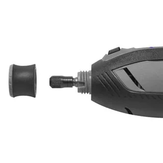 8250-5/65 Platinum+ - Multitool - Inclusief 2x 12V 2.0 Ah accu - 65 accessoires - detailhandgreep - lijn-en circkelgeleider - bewerkingsplatform - comfort guard hulpstuk - frees hulpstuk - lader de Dremel – image du produit 3 sur 6