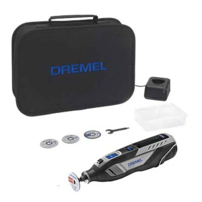 8250-5 - Multitool - Inclusief 12V 2.0 Ah accu - Oplader - Softbag de Dremel – image du produit 5 sur 6