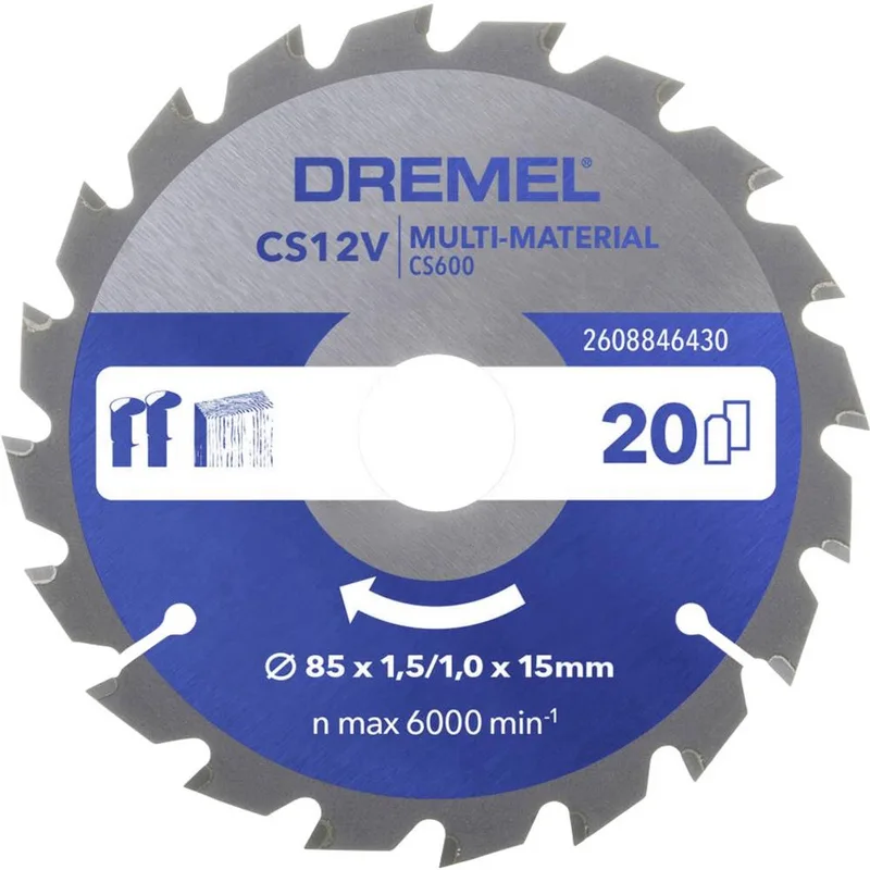 Blueprint Multi-material zaagblad (CS600) von Dremel – Produktbild 1 von 2