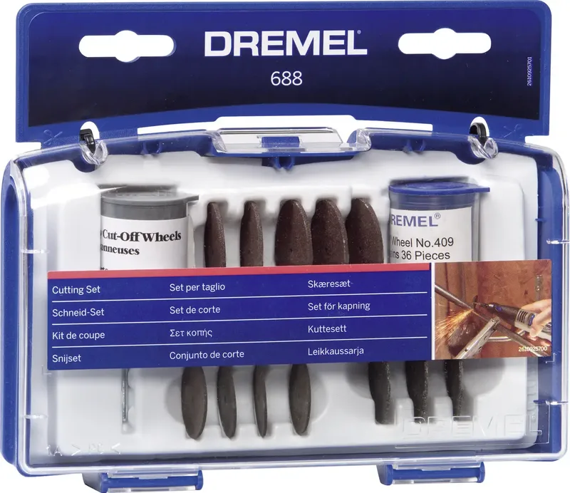 Bosch Schneid-Set mit 68 Zubehöre von Dremel – Produktbild