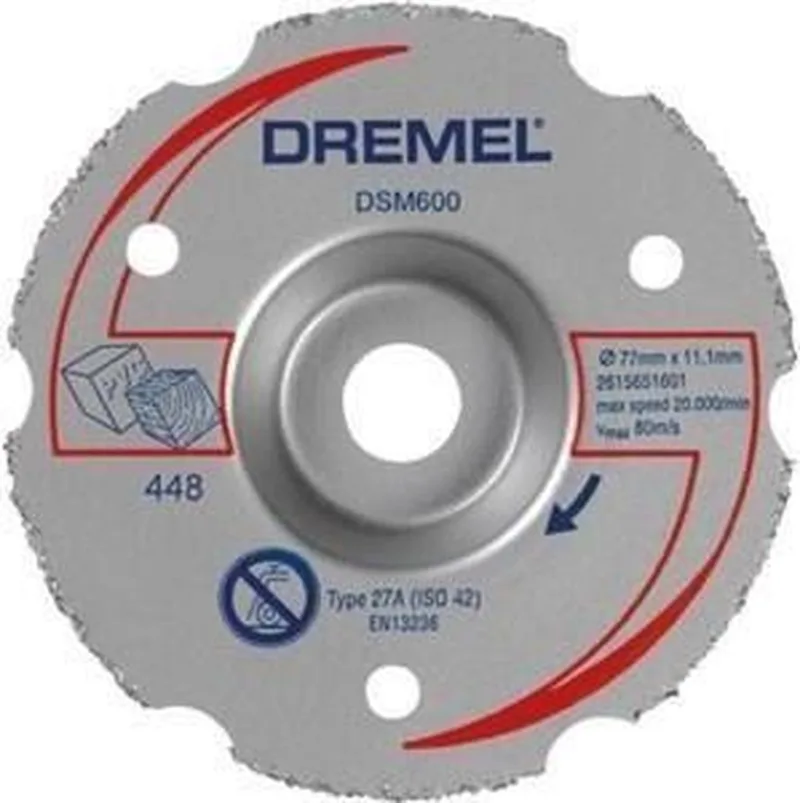 DSM540 2615S540JB Diamanten doorslijpschijf 77 mm 1 stuk(s) Tegels, Baksteen, Marmer, Porselein, Keramiek de Dremel – image du produit