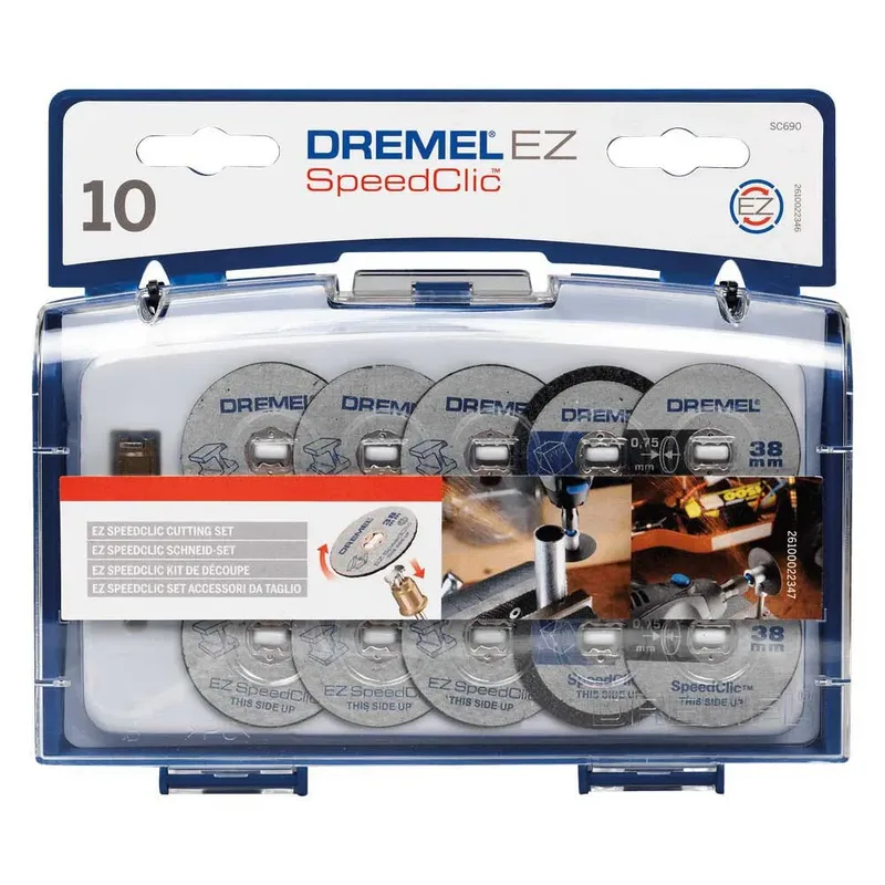 Ez Speedclic Multitool Snijschijf 10 Eenheden van Dremel – productafbeelding