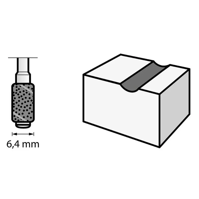 Schuurband - 6,4 mm van Dremel – productafbeelding 2 van 2