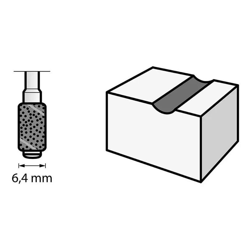 Schuurband - 6,4 mm - 60/grof de Dremel – image du produit 2 sur 2