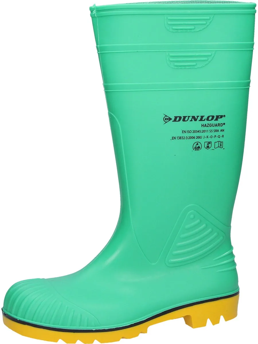 Acifort Hazguard Laars S5 ESD A442AB1 - Groen/Geel fra Dunlop Protective Footwear, Grøn, Gul, 41 – produktbillede