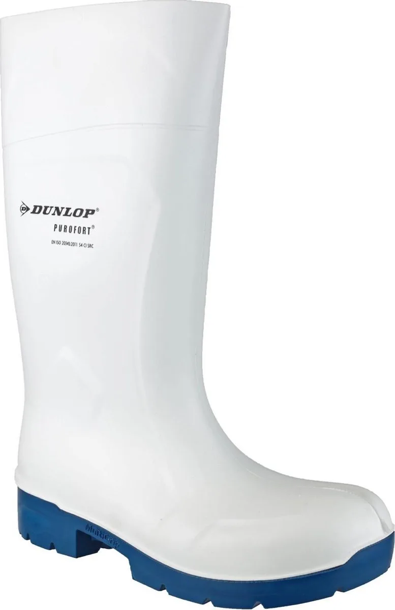 FoodPro Purofort CA61131 werklaars - S4 - wit van Dunlop Protective Footwear, Wit, Blauw, 42 – productafbeelding