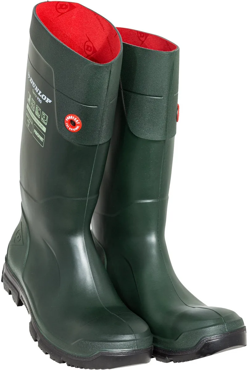 LJ2KL01 TerraPRO S5 Purofort från Dunlop Protective Footwear, Grön – produktbild