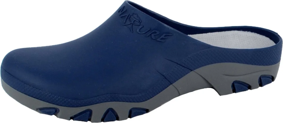Natulive Heren Tuinklomp Sebs 030 - blauw by Dunlop Protective Footwear, Donkerblauw NAT204, 40/41 – product image