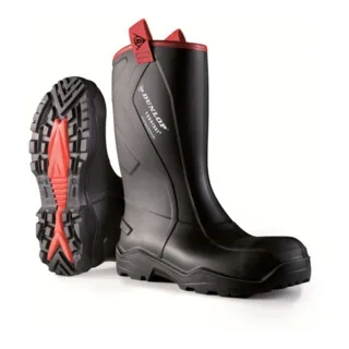 Sicherheitsstiefel schwarz Dunlop PUROFORT + RUGGED FULL SAFETY, S5, EU-Schuhgröße de Dunlop Protective Footwear, 40 – image du produit