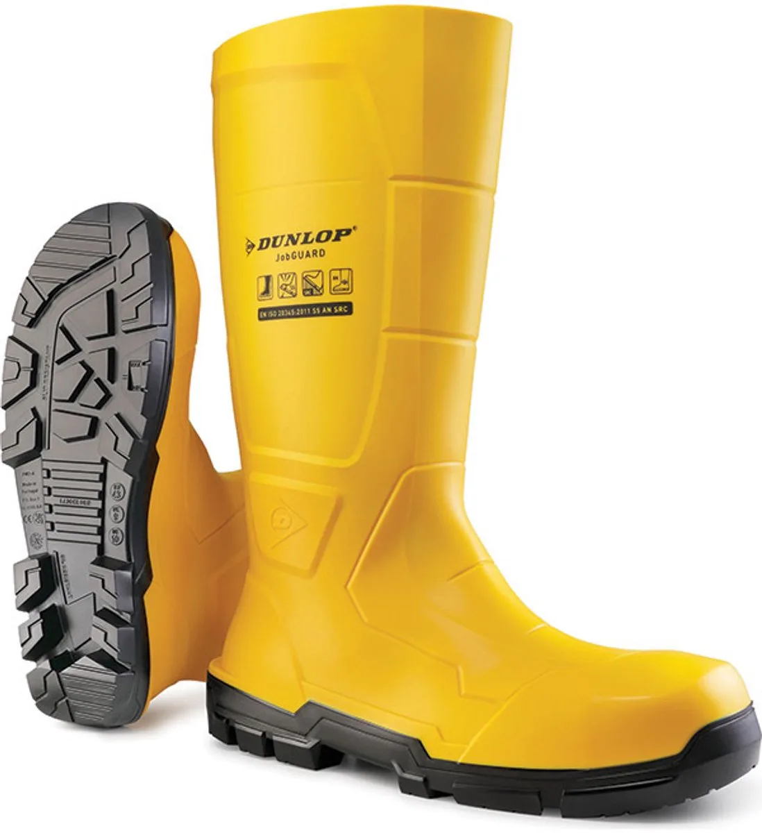 werklaarzen NAEJF01 JobGUARD Volledige veiligheid ESD de Dunlop Protective Footwear, Jaune – image du produit