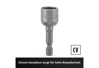 135101 Dopsleutel-bitinzetset 8 - 13 mm 1/4 (6,3 mm) von Einhell, Kleurloos – Produktbild 4 von 5