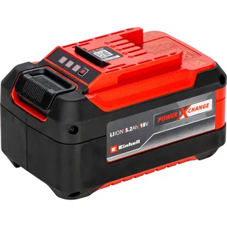 18 V/5.2 Ah Power X-Change starter kit - 1x 5.2 Ah Plus Accu en snellader - universeel voor alle Power X-Change machines van Einhell – productafbeelding 2 van 5