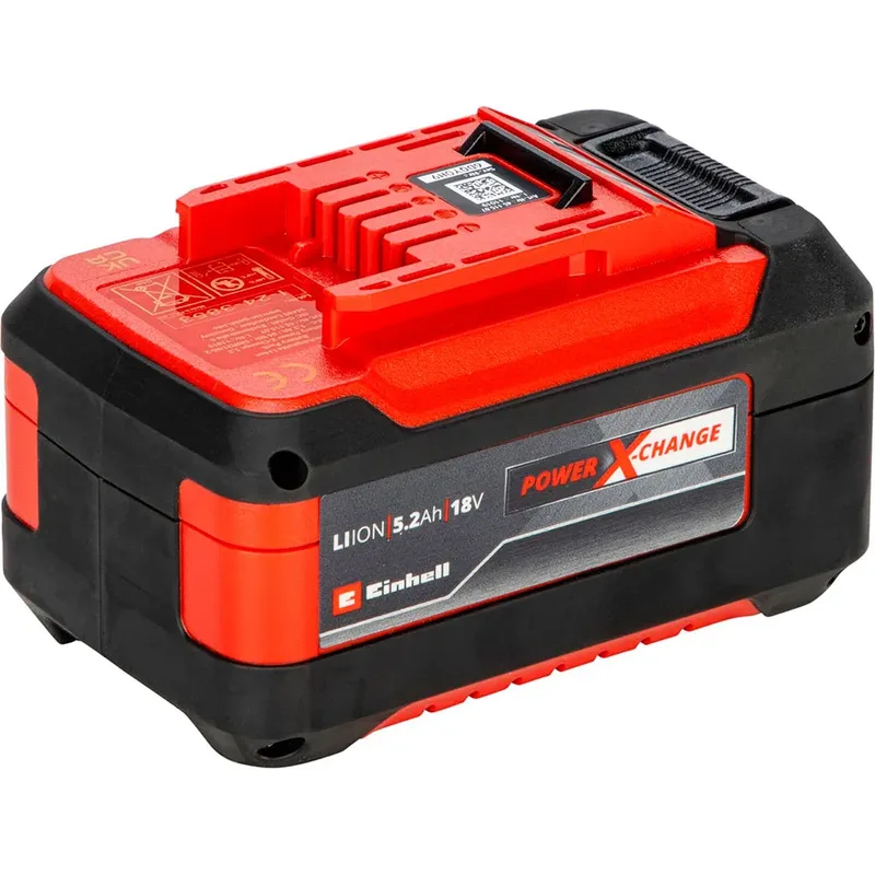 18 V/5.2 Ah Power X-Change starter kit - 1x 5.2 Ah Plus Accu en snellader - universeel voor alle Power X-Change machines van Einhell – productafbeelding 3 van 5